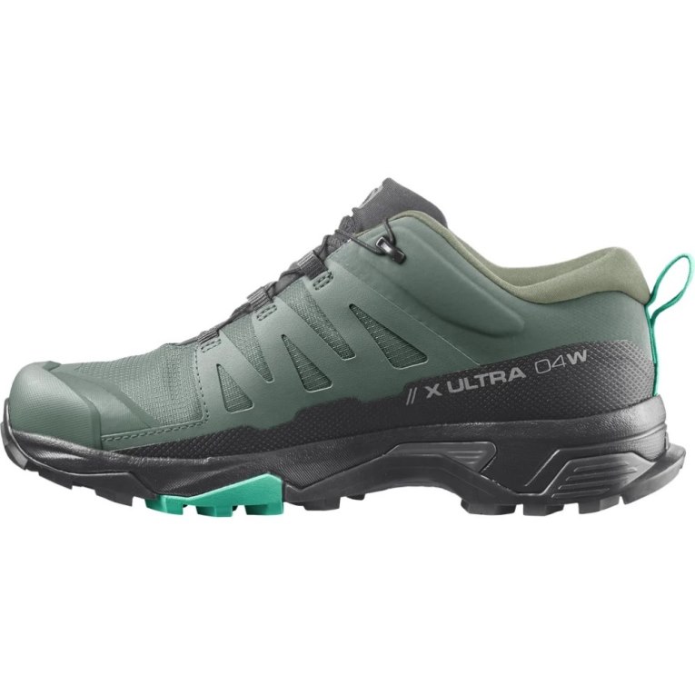 Tênis De Caminhada Salomon X Ultra 4 GTX Feminino Verdes Pretas | PT V69831